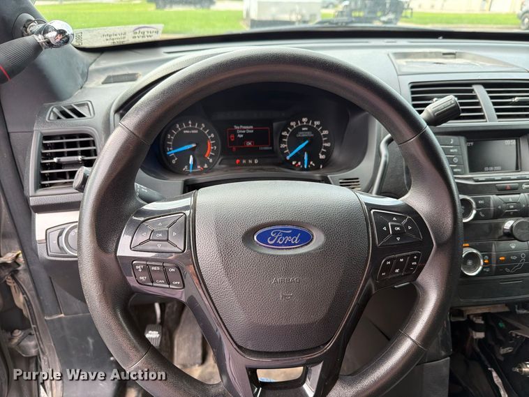image for item FI0867 2019 Ford Explorer Police Interceptor SUV