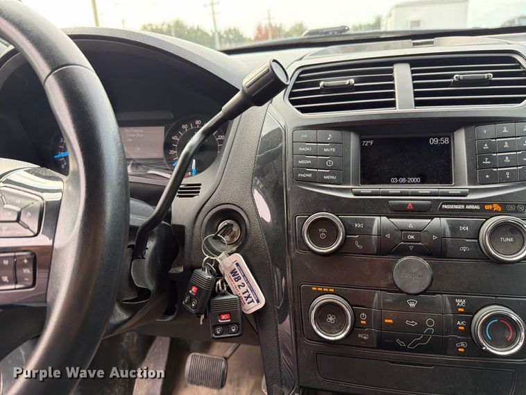 image for item FI0867 2019 Ford Explorer Police Interceptor SUV