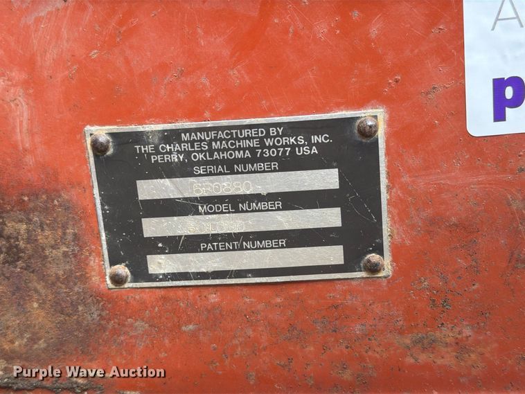 image for item FJ0532 1989 Ditch Witch 5010DD vibratory cable plow