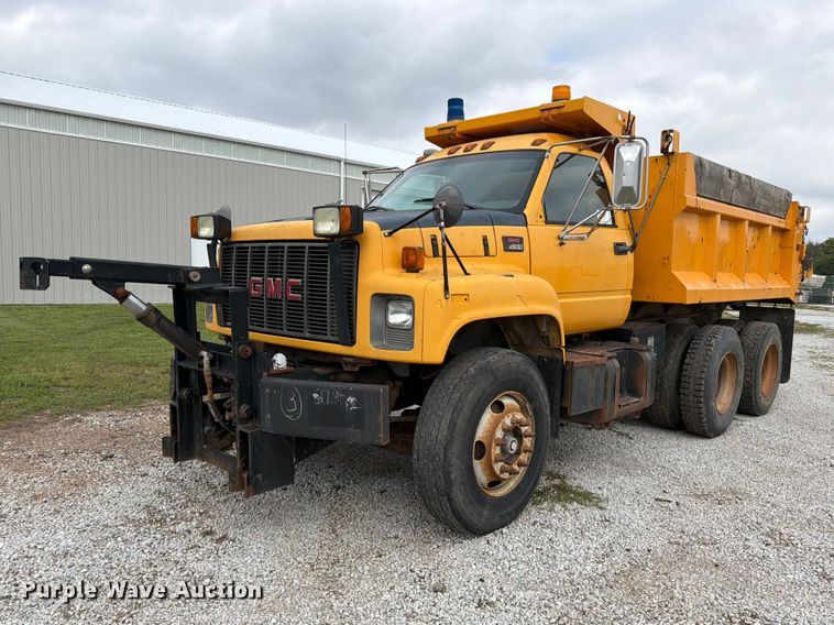 image for item FK3809 2000 GMC C7 dump truck