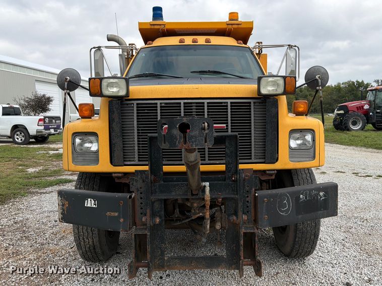 image for item FK3809 2000 GMC C7 dump truck