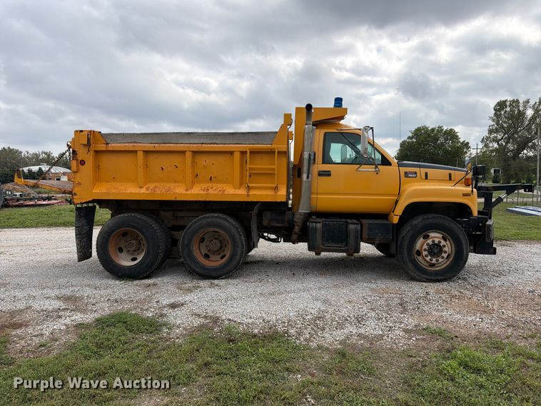 image for item FK3809 2000 GMC C7 dump truck