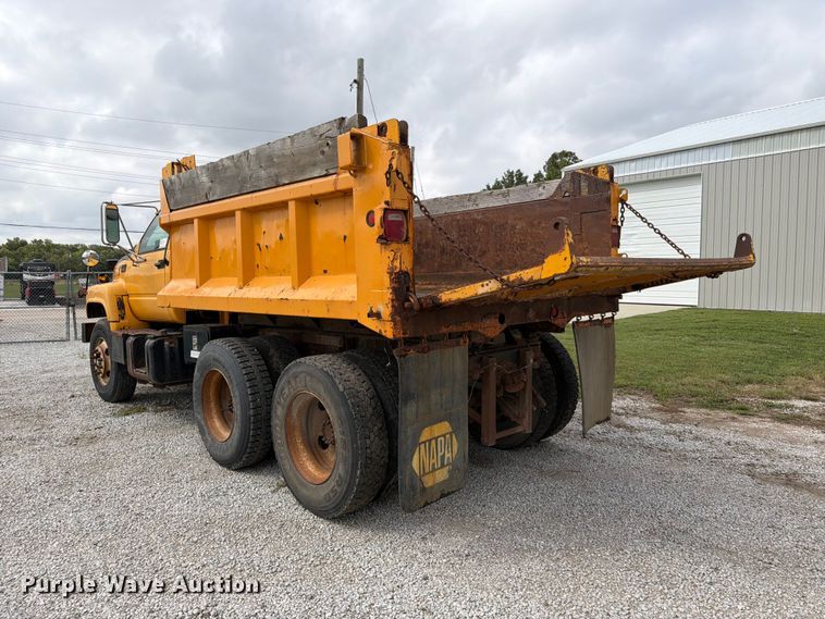 image for item FK3809 2000 GMC C7 dump truck