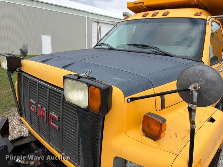 image for item FK3809 2000 GMC C7 dump truck