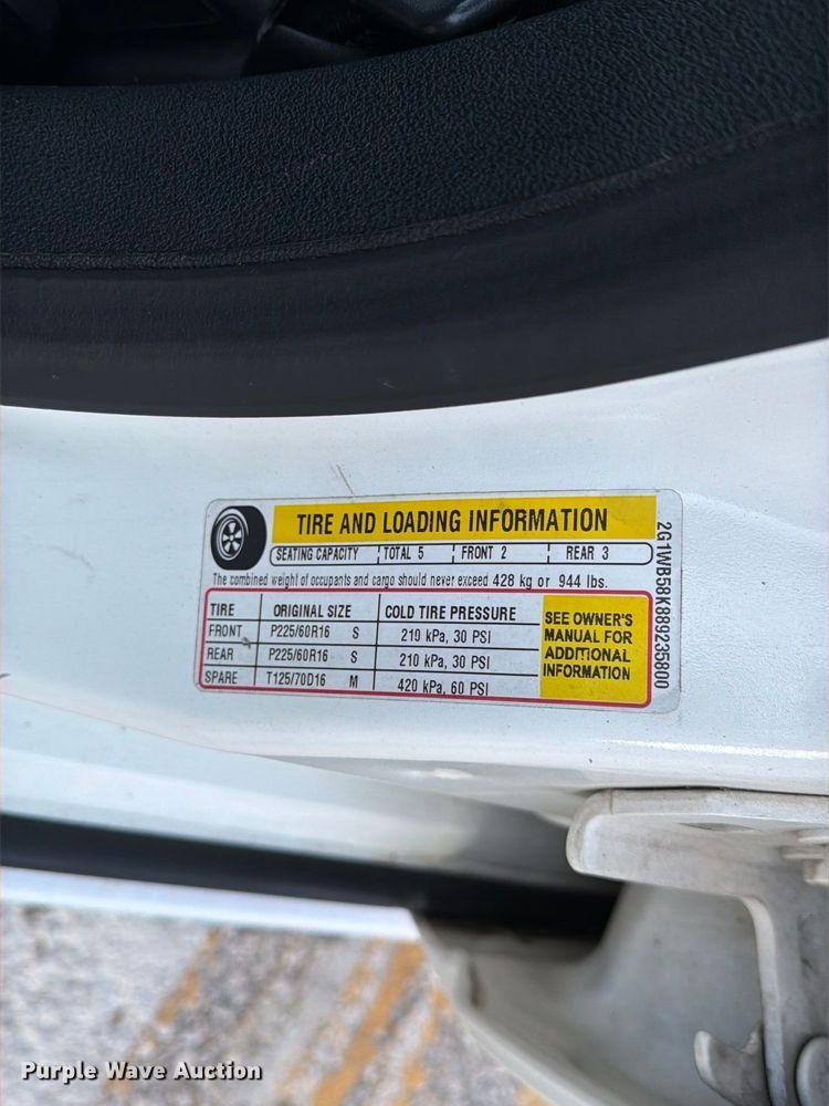 image for item FM6511 2008 Chevrolet Impala 