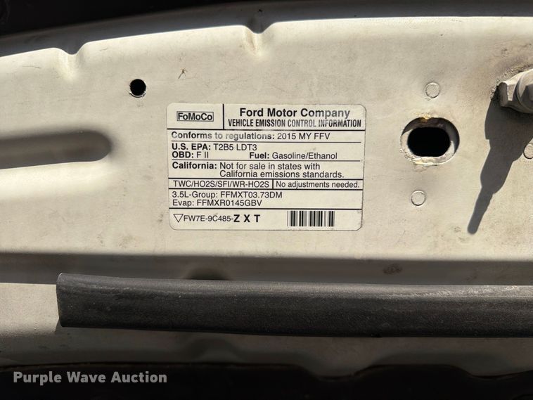 image for item FM6516 2015 Ford Explorer SUV