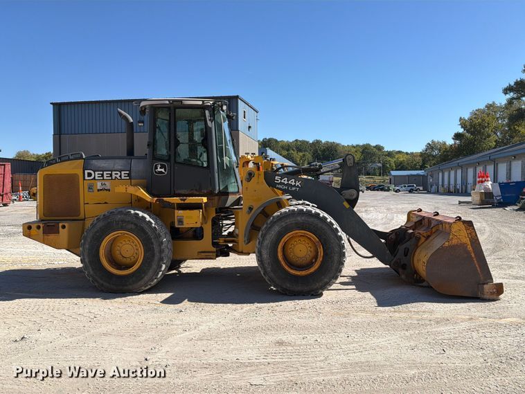 image for item FM6522 2009 John Deere 544K High Lift wheel loader