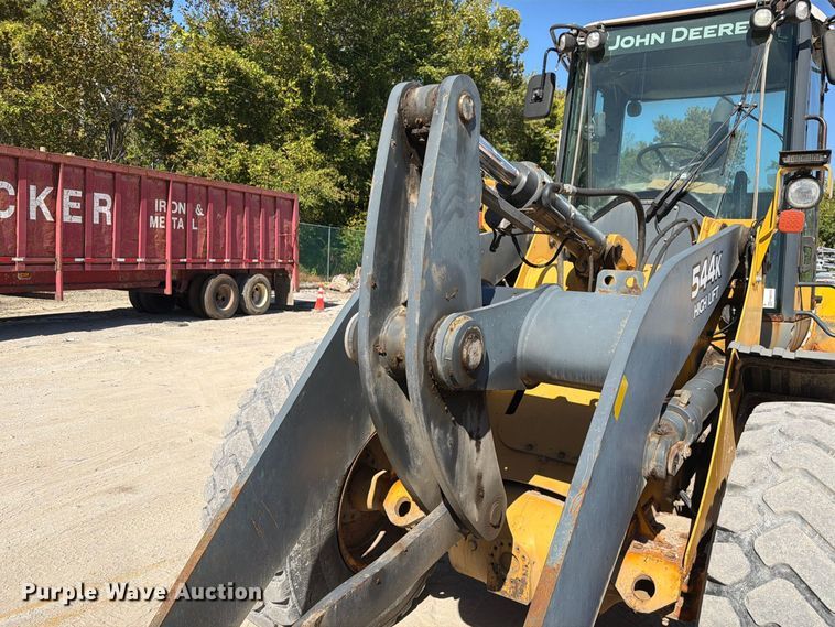image for item FM6522 2009 John Deere 544K High Lift wheel loader