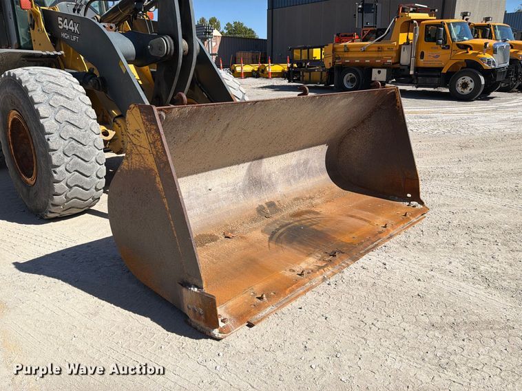 image for item FM6522 2009 John Deere 544K High Lift wheel loader
