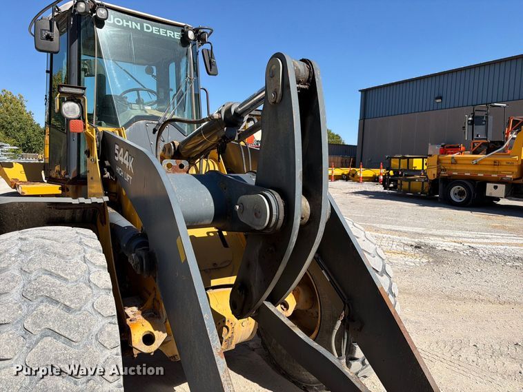 image for item FM6522 2009 John Deere 544K High Lift wheel loader