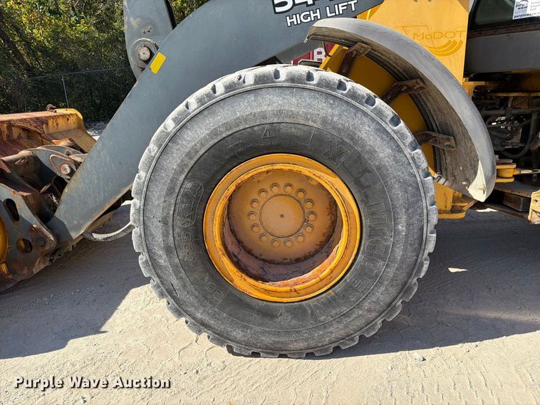 image for item FM6522 2009 John Deere 544K High Lift wheel loader