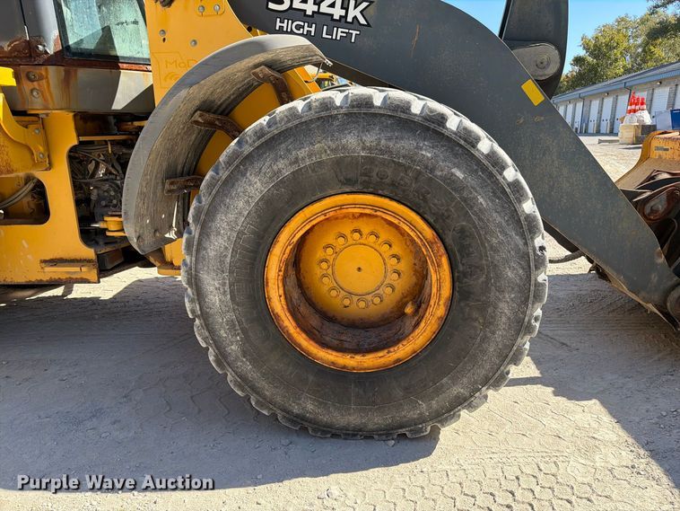 image for item FM6522 2009 John Deere 544K High Lift wheel loader