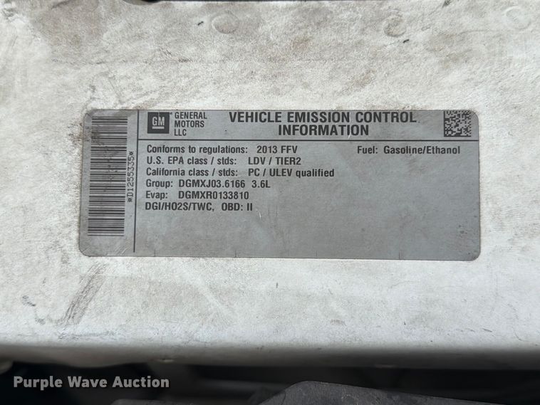 image for item FN2058 2013 Chevrolet Impala 