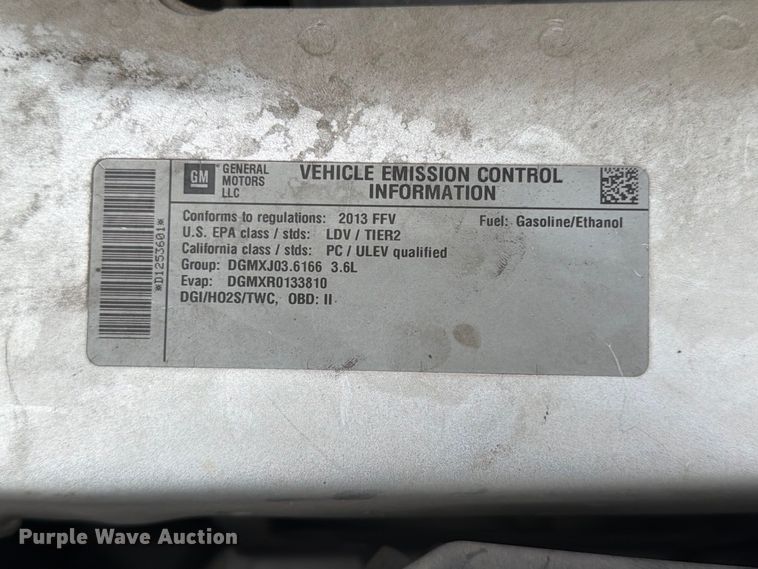 image for item FN2059 2013 Chevrolet Impala 