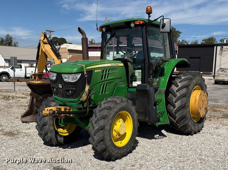 2016 John Deere 6120M MFWD tractor