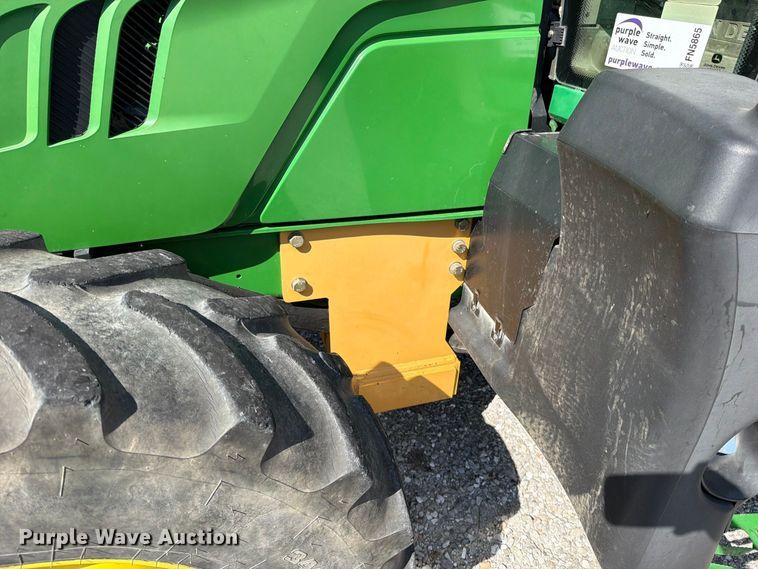 image for item FN5865 2016 John Deere 6120M MFWD tractor