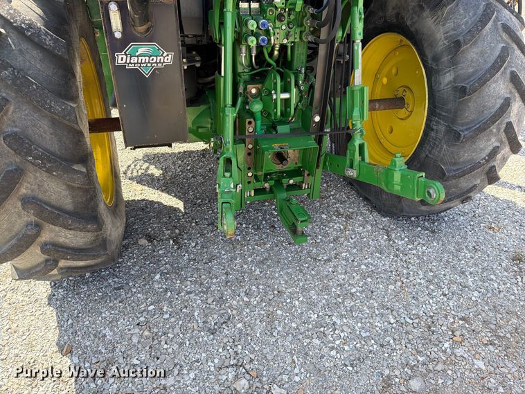 image for item FN5865 2016 John Deere 6120M MFWD tractor