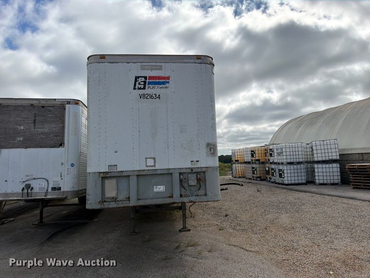 image for item FN5869 1985 Fruehauf FBX-F2-48-11-W1.5-102 dry van trailer