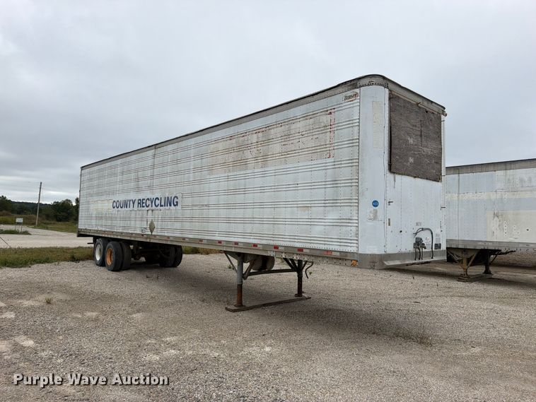 image for item FN5870 1987 Dorsey Liteguard-86 dry van trailer