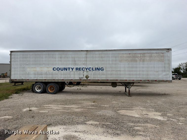 image for item FN5870 1987 Dorsey Liteguard-86 dry van trailer