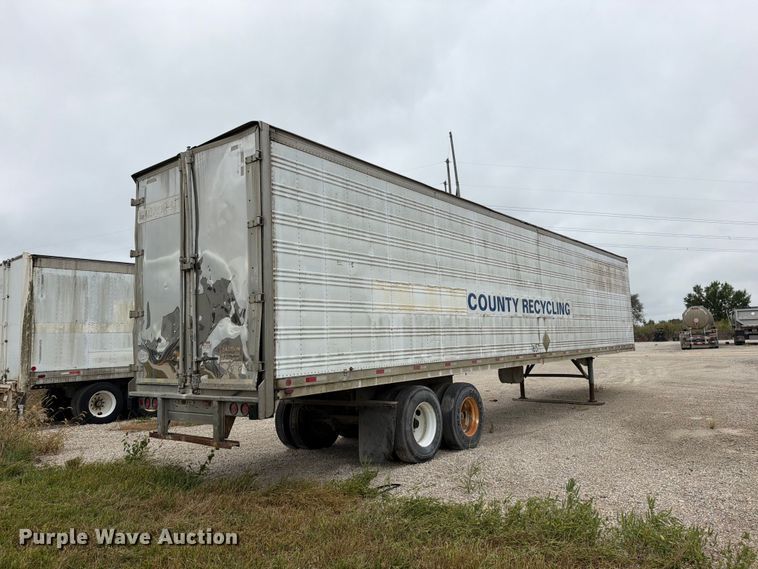 image for item FN5870 1987 Dorsey Liteguard-86 dry van trailer