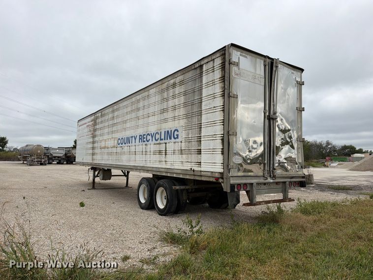 image for item FN5870 1987 Dorsey Liteguard-86 dry van trailer
