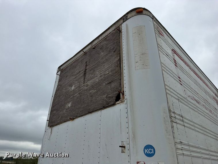 image for item FN5870 1987 Dorsey Liteguard-86 dry van trailer