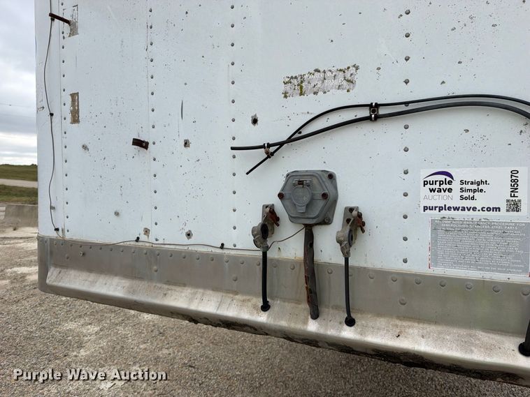image for item FN5870 1987 Dorsey Liteguard-86 dry van trailer