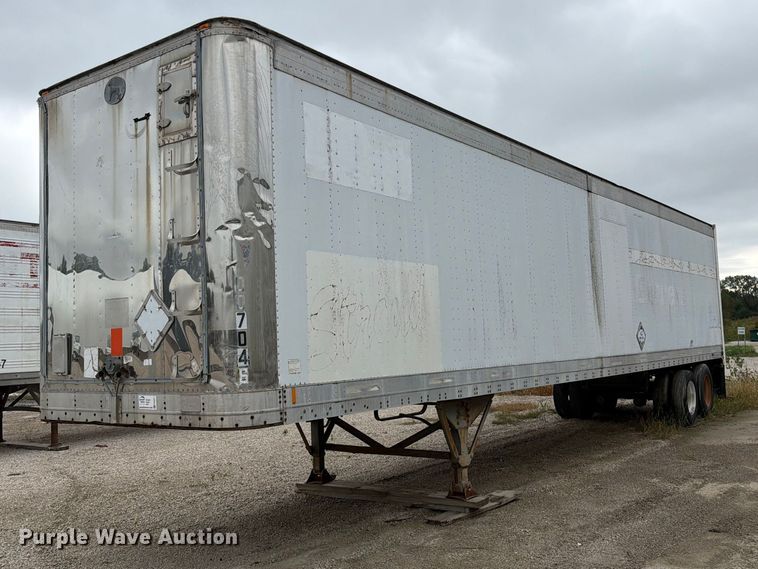 1984 Great Dane 7310TLWJ dry van trailer