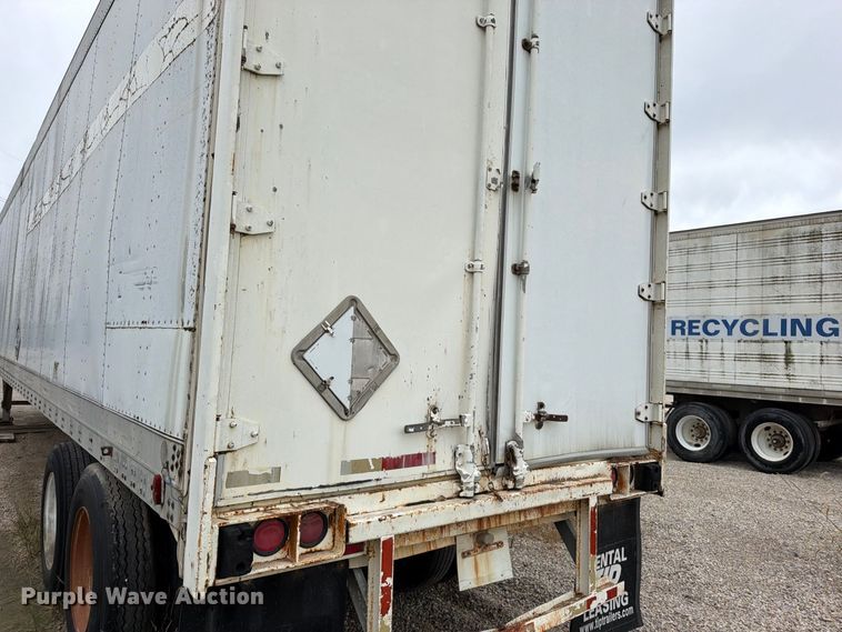 image for item FN5871 1984 Great Dane 7310TLWJ dry van trailer