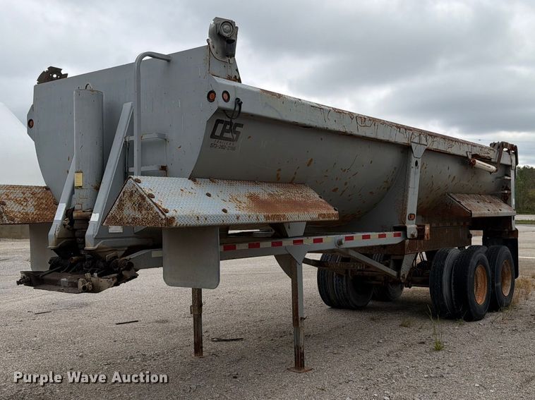 2003 CPS Trailers TSTD 26 end dump trailer