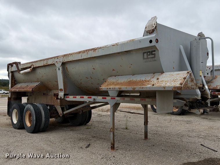 image for item FN5872 2003 CPS Trailers TSTD 26 end dump trailer