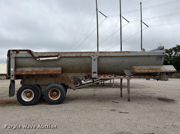 image for item FN5872 2003 CPS Trailers TSTD 26 end dump trailer