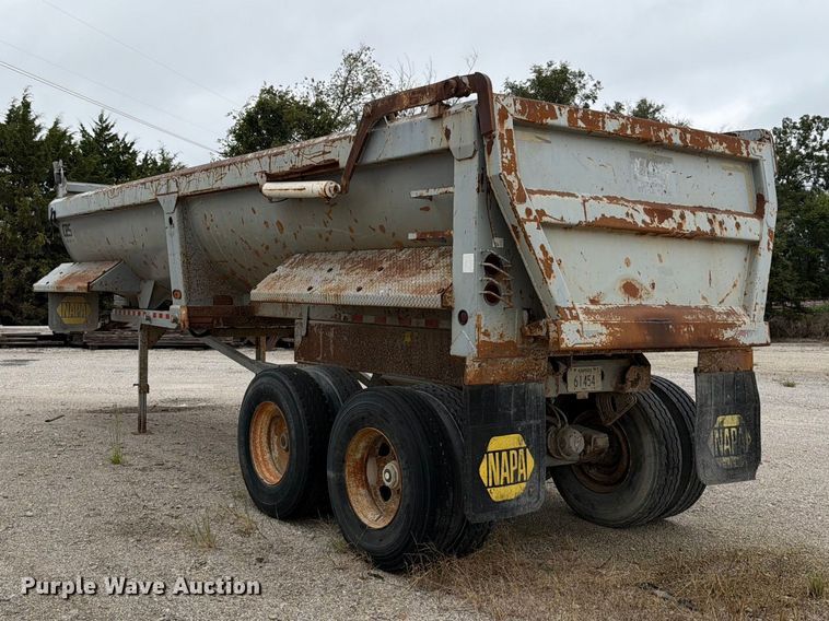 image for item FN5872 2003 CPS Trailers TSTD 26 end dump trailer