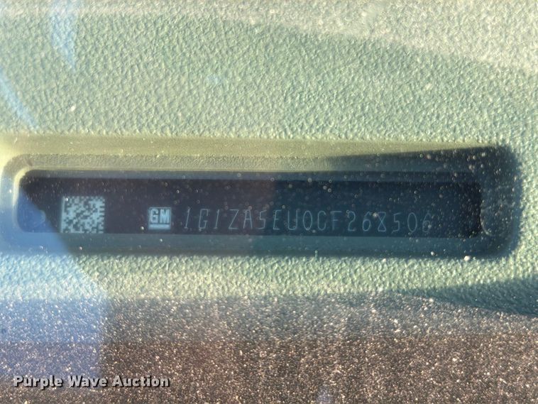 image for item FT6314 2012 Chevrolet Malibu 