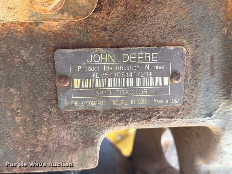 1998 John Deere 5410