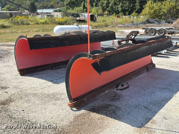 image for item FT6319 (2) 12' W snow plows