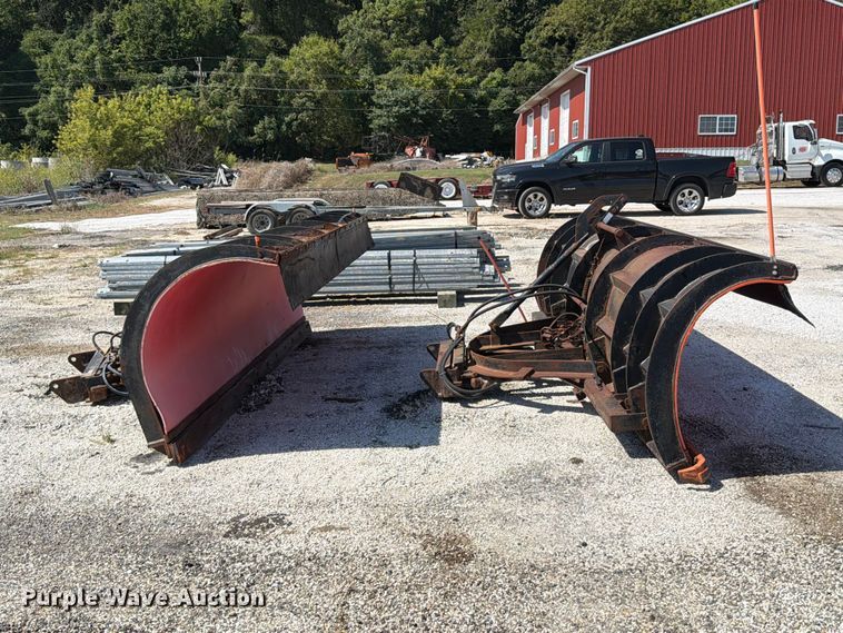 image for item FT6319 (2) 12' W snow plows