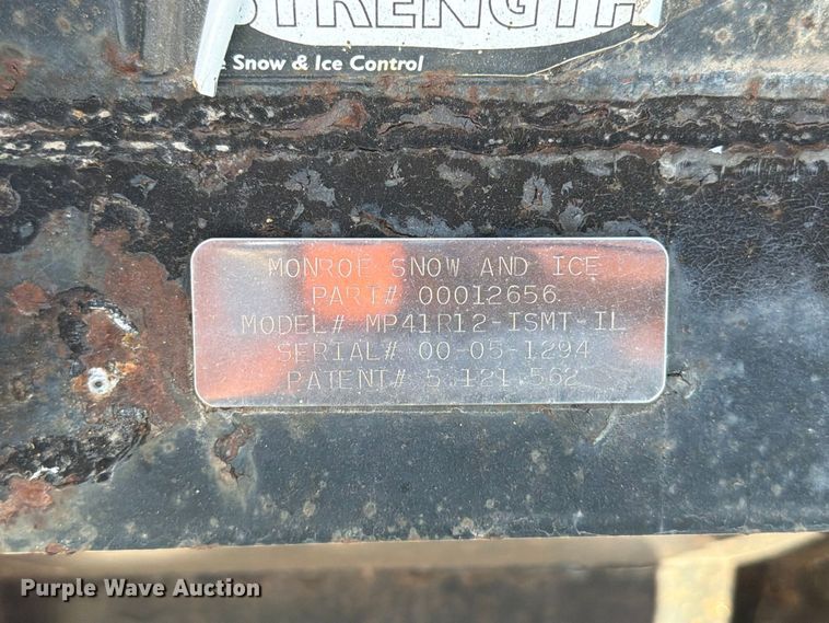 image for item FT6319 (2) 12' W snow plows