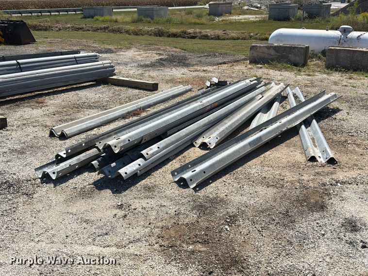 Approximately 22 guard rail