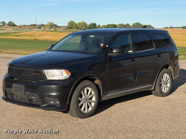 2020 Dodge Durango Police SUV