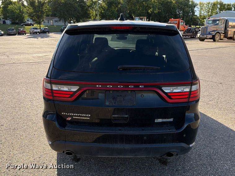 image for item FT6719 2020 Dodge Durango Police SUV