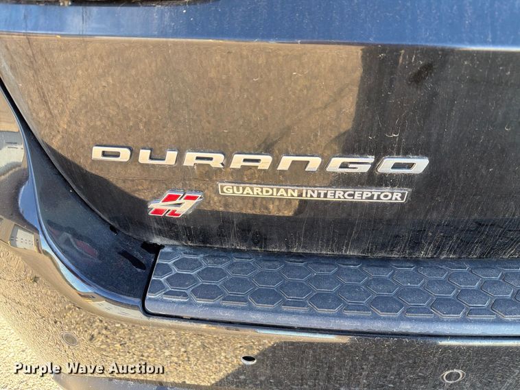 image for item FT6719 2020 Dodge Durango Police SUV