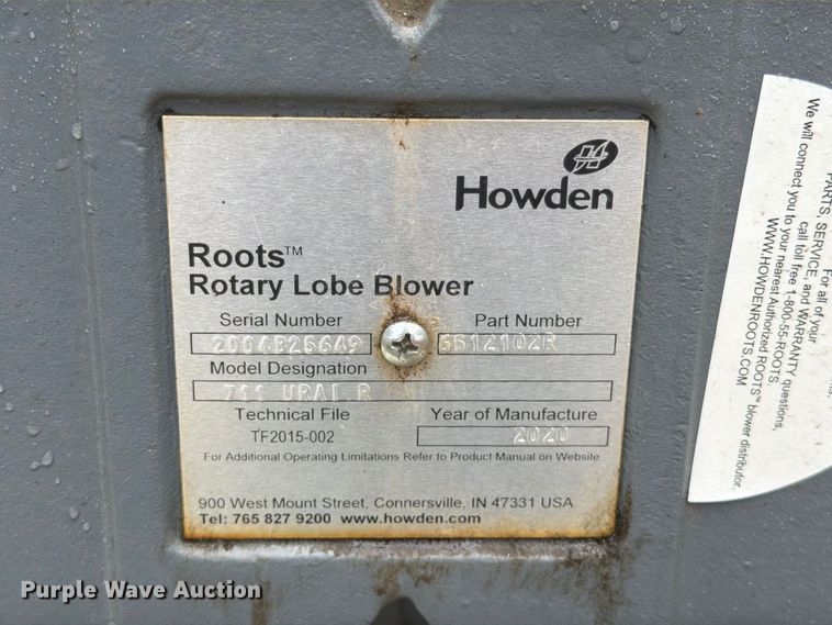 image for item FT6742 (2) Rotary blowers