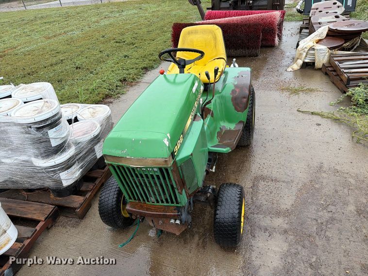image for item FT6747 John Deere 322 lawn mower