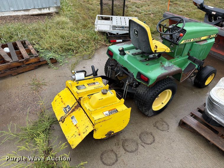 image for item FT6747 John Deere 322 lawn mower