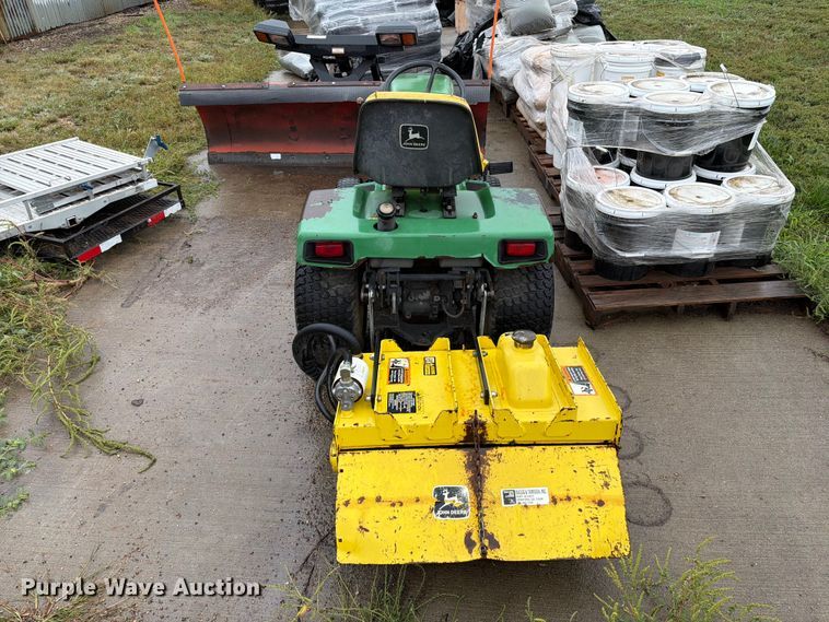 image for item FT6747 John Deere 322 lawn mower