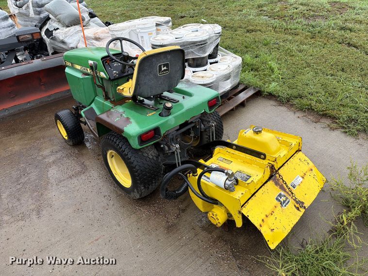 image for item FT6747 John Deere 322 lawn mower