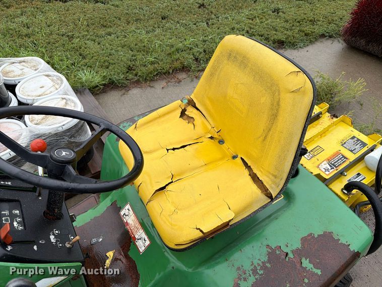 image for item FT6747 John Deere 322 lawn mower