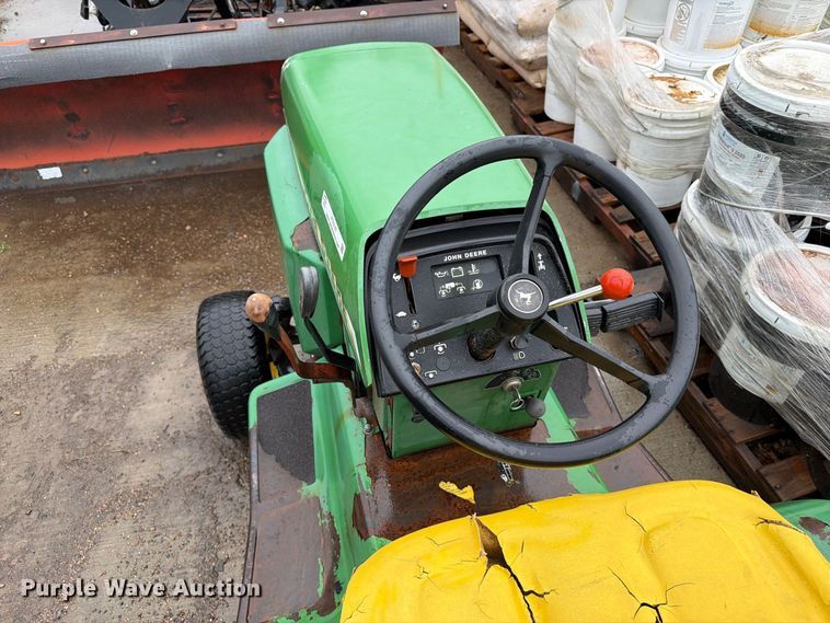 image for item FT6747 John Deere 322 lawn mower